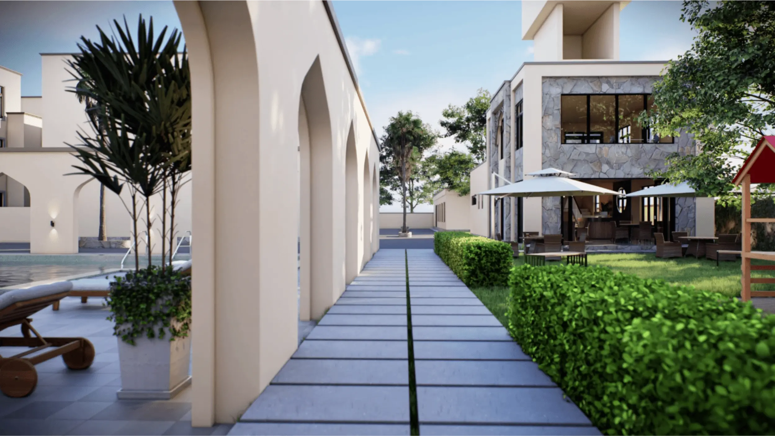 Luxury Walkway